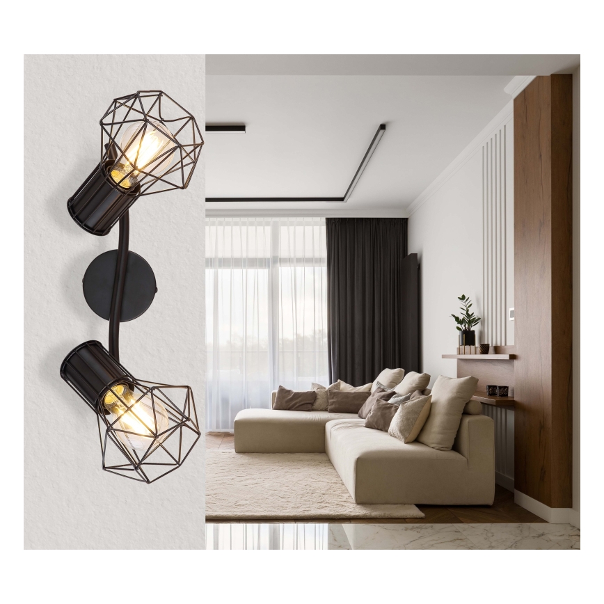Globo - Φωτιστικό σποτ 2xE27/40W/230V