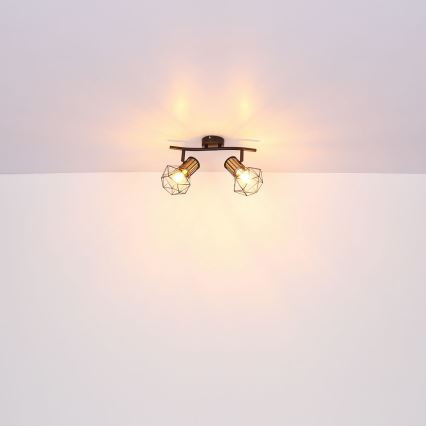 Globo - Φωτιστικό σποτ 2xE27/40W/230V