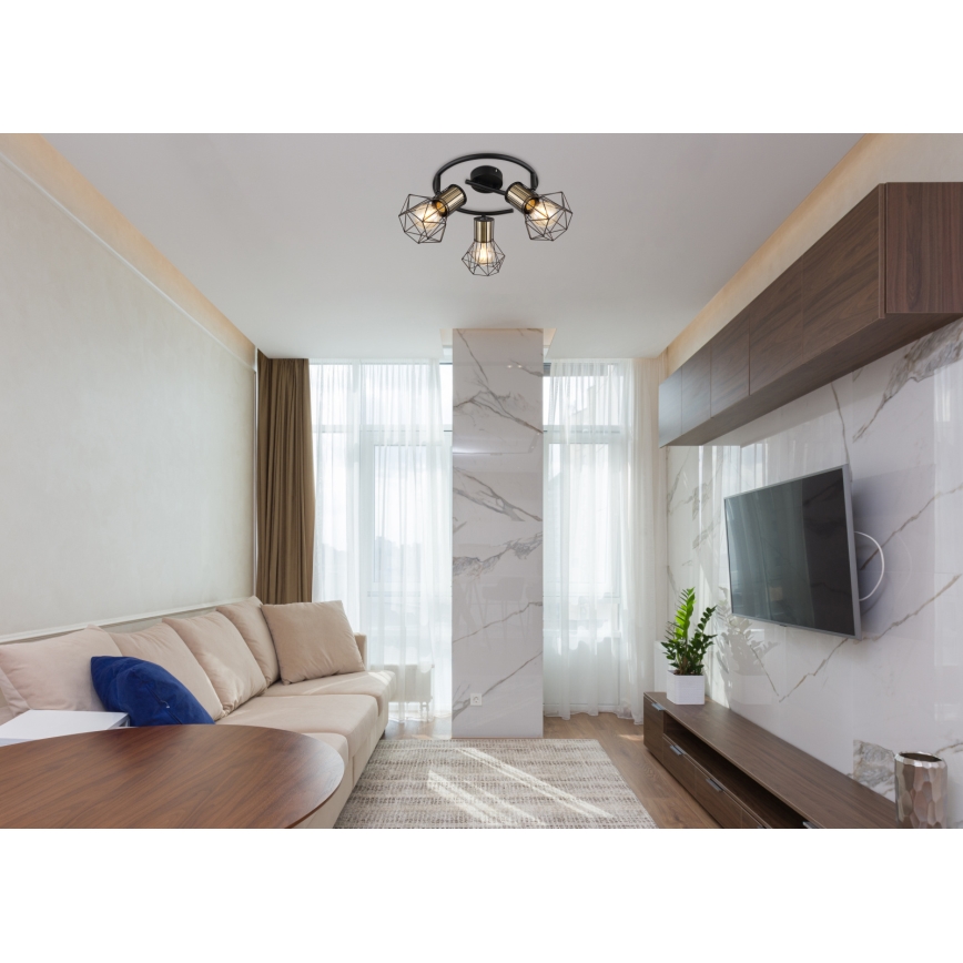 Globo - Φωτιστικό σποτ PRISKA 3xE27/40W/230V