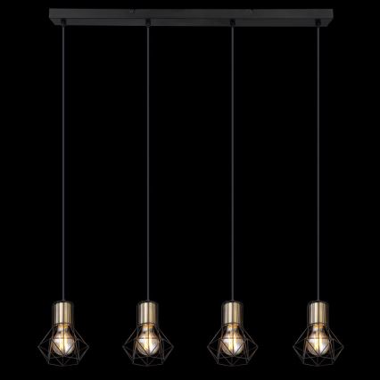 Globo - Κρεμαστό φωτιστικό οροφής ράγα 4xE27/40W/230V