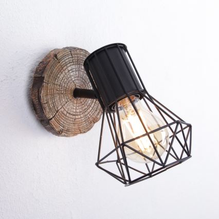 Globo - Επιτοίχιο φωτιστικό με 1 λάμπα E27/60W/230V