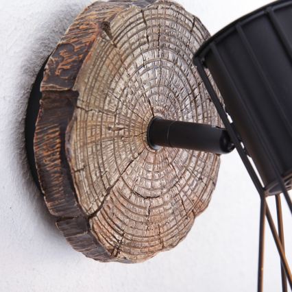 Globo - Επιτοίχιο φωτιστικό με 1 λάμπα E27/60W/230V