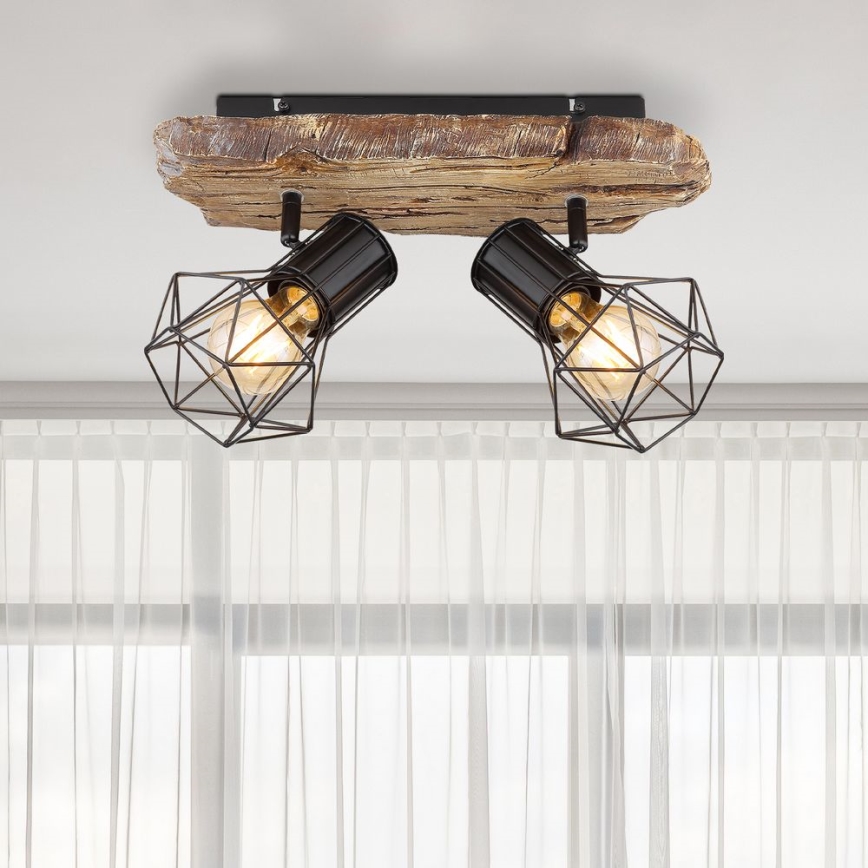 Globo - Σποτ φωτιστικό 2xE27/60W/230V