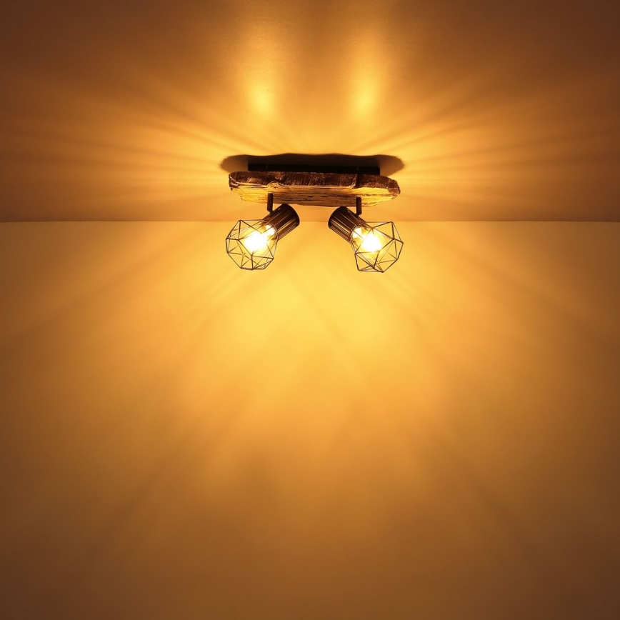 Globo - Φωτιστικό σποτ 2xE27/60W/230V