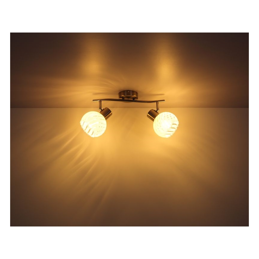 Globo - Φωτιστικό σποτ 2xE27/40W/230V