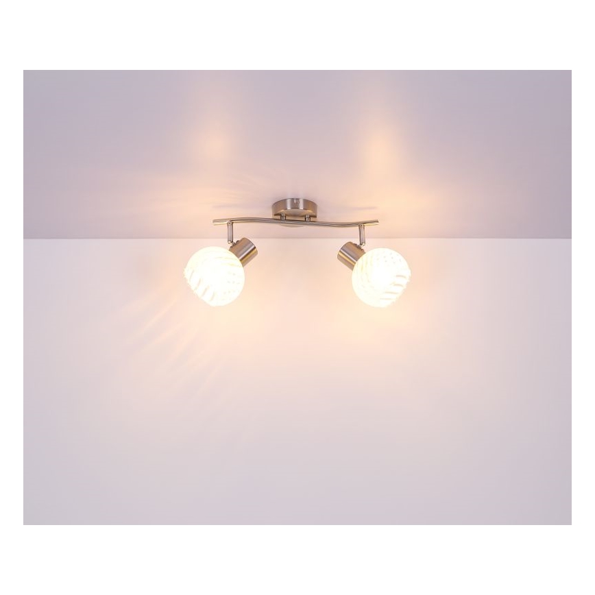 Globo - Φωτιστικό σποτ 2xE27/40W/230V