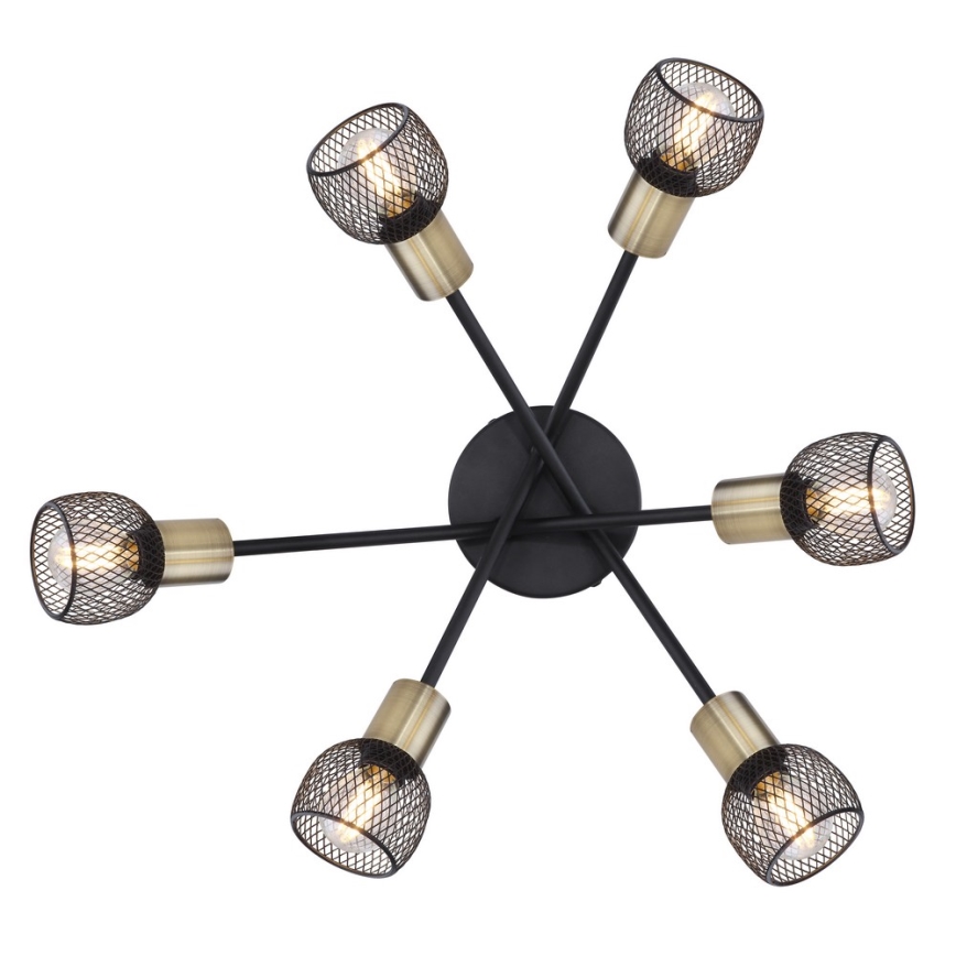 Globo - Σταθερό πολύφωτο 6xE14/40W/230V