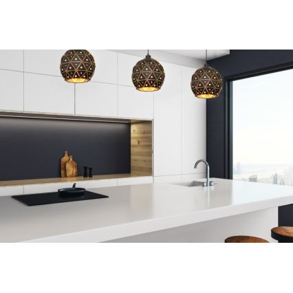 Globo 54029H - Κρεμαστό φωτιστικό οροφής JODIE 1xE27/60W/230V διάμετρος 25 cm