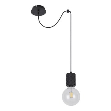 Globo 54030-1HLU - Κρεμαστό φωτιστικό HERMINE με καλώδιο 1xE27/60W/230V