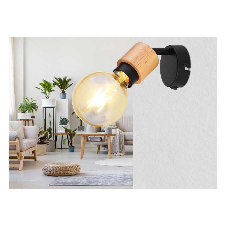Globo - Επιτοίχιο φωτιστικό σποτ 1xE27/40W/230V