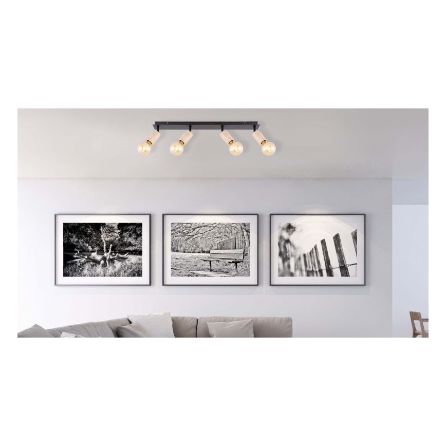 Globo - Φωτιστικό σποτ 4xE27/60W/230V