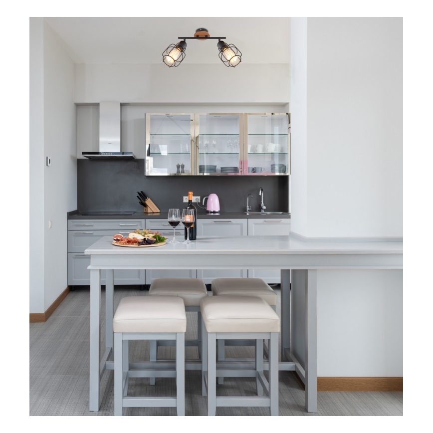 Globo - Φωτιστικό σποτ 2xE27/60W/230V