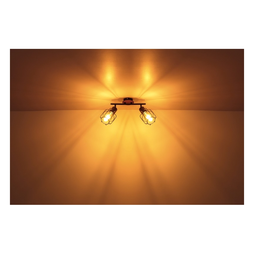 Globo - Φωτιστικό σποτ 2xE27/60W/230V