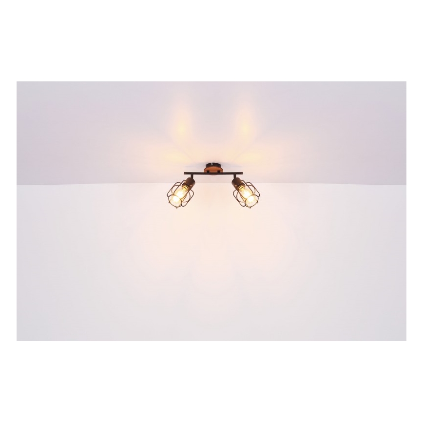 Globo - Φωτιστικό σποτ 2xE27/60W/230V