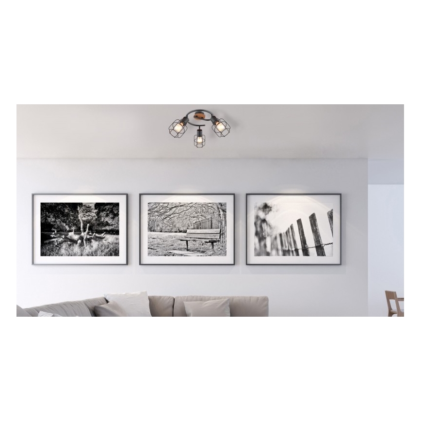 Globo - Φωτιστικό σποτ 3xE27/40W/230V