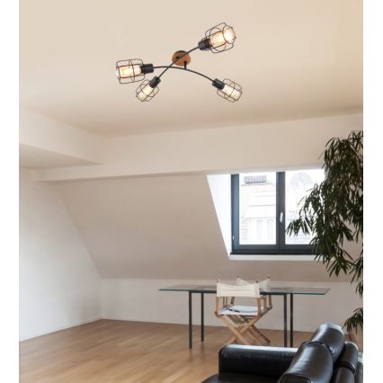 Globo - Επικαθήμενος πολυέλαιος 4xE27/40W/230V