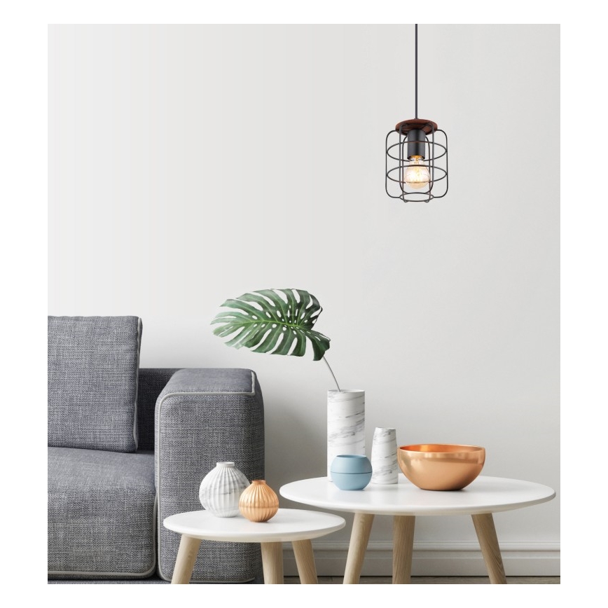 Globo - Πολύφωτο με συρματόσχοινο 1xE27/40W/230V