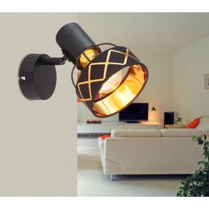 Globo 54040-1 - Σποτ τοίχου BLANCA 1xE27/40W/230V