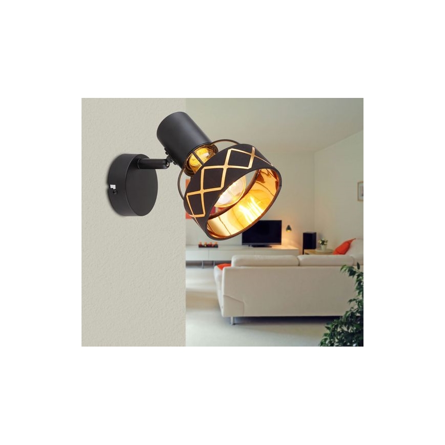 Globo 54040-1 - Σποτ τοίχου BLANCA 1xE27/40W/230V