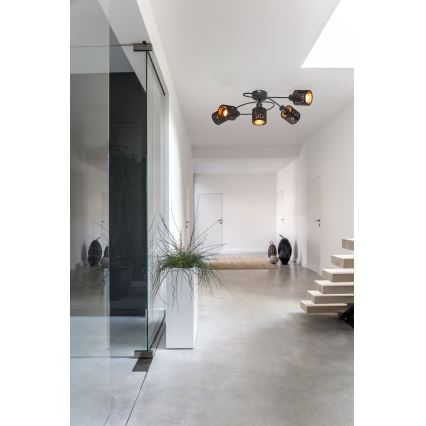 Globo - Συνδεδεμένο πολύφωτο 5xE14/8W/230V