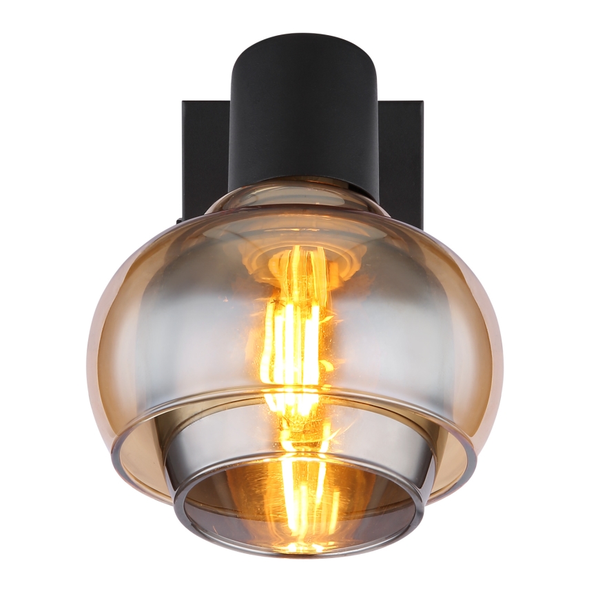 Globo - Επιτοίχιο σποτ φωτιστικό 1xE14/40W/230V μαύρο