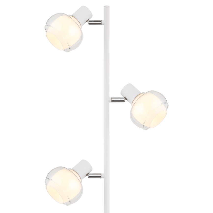 Globo - Επιδαπέδιο φωτιστικό 3xE14/40W/230V λευκό