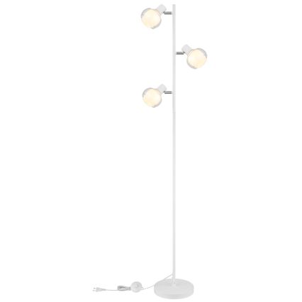 Globo - Επιδαπέδιο φωτιστικό 3xE14/40W/230V λευκό