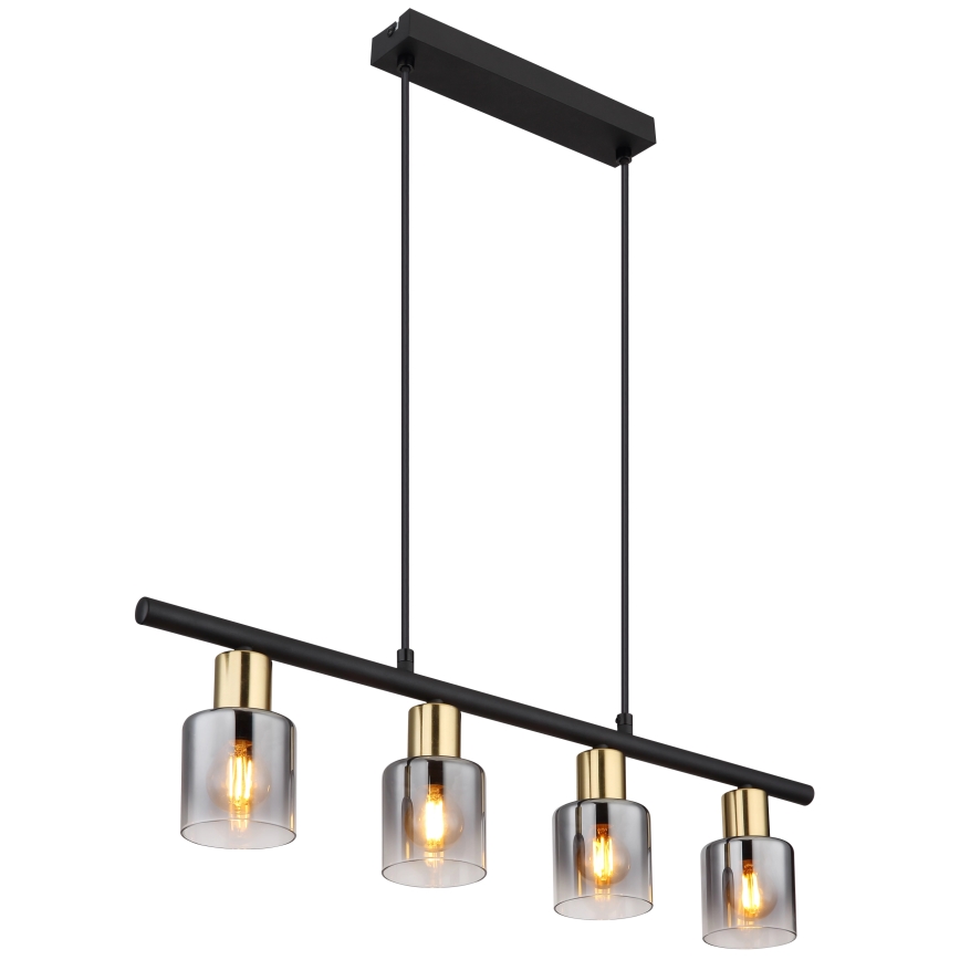 Globo - Κρεμαστό φωτιστικό οροφής 4xE14/25W/230V