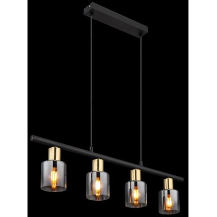 Globo - Κρεμαστό φωτιστικό οροφής 4xE14/25W/230V