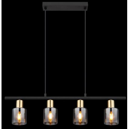 Globo - Κρεμαστό φωτιστικό οροφής 4xE14/25W/230V