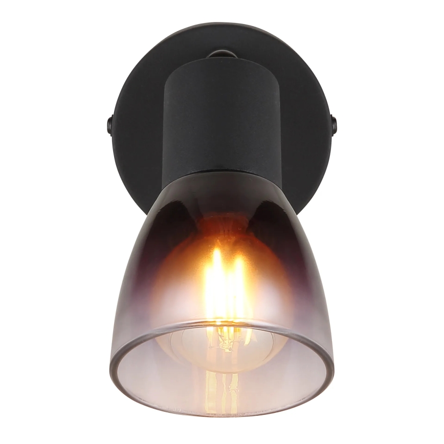 Globo - Σποτ τοίχου 1xE14/25W/230V μαύρο