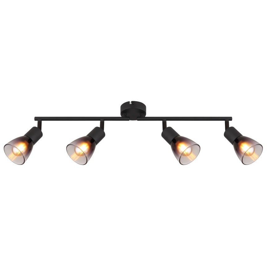 Globo - Φωτιστικό σποτ 4xE14/25W/230V μαύρο