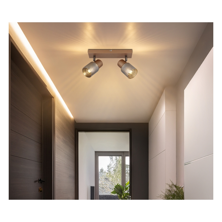 Globo - Φωτιστικό σποτ 2xE14/40W/230V