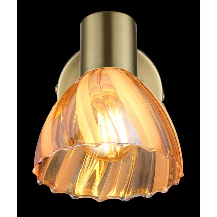 Globo - Σποτ τοίχου 1xE14/40W/230V χρυσό