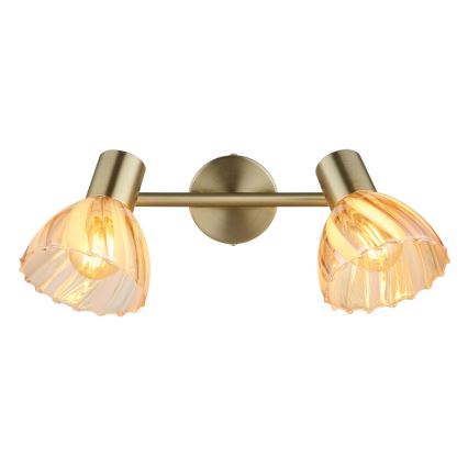 Globo - Φωτιστικό σποτ 2xE14/40W/230V χρυσό