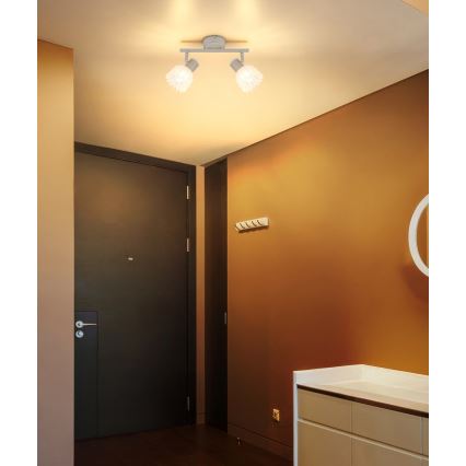 Globo - Φωτιστικό σποτ 2xE14/40W/230V