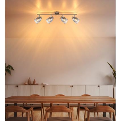 Globo - Φωτιστικό σποτ 4xE14/40W/230V