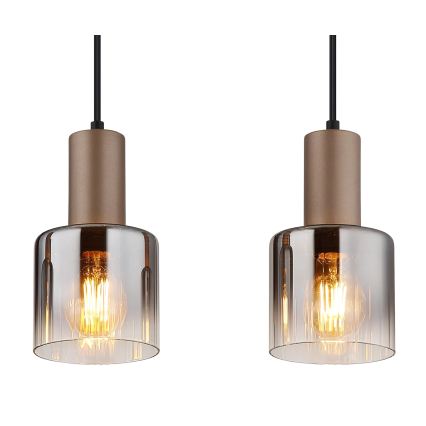 Globo - Κρεμαστό φωτιστικό με καλώδιο 4xE27/40W/230V