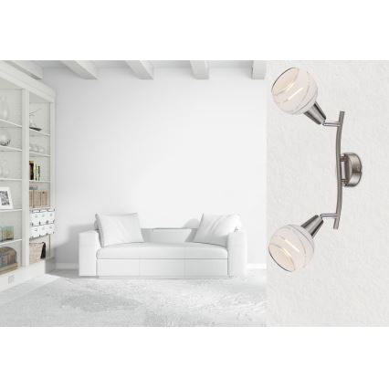 Globo - LED Σποτ 2xE14/4W/230V