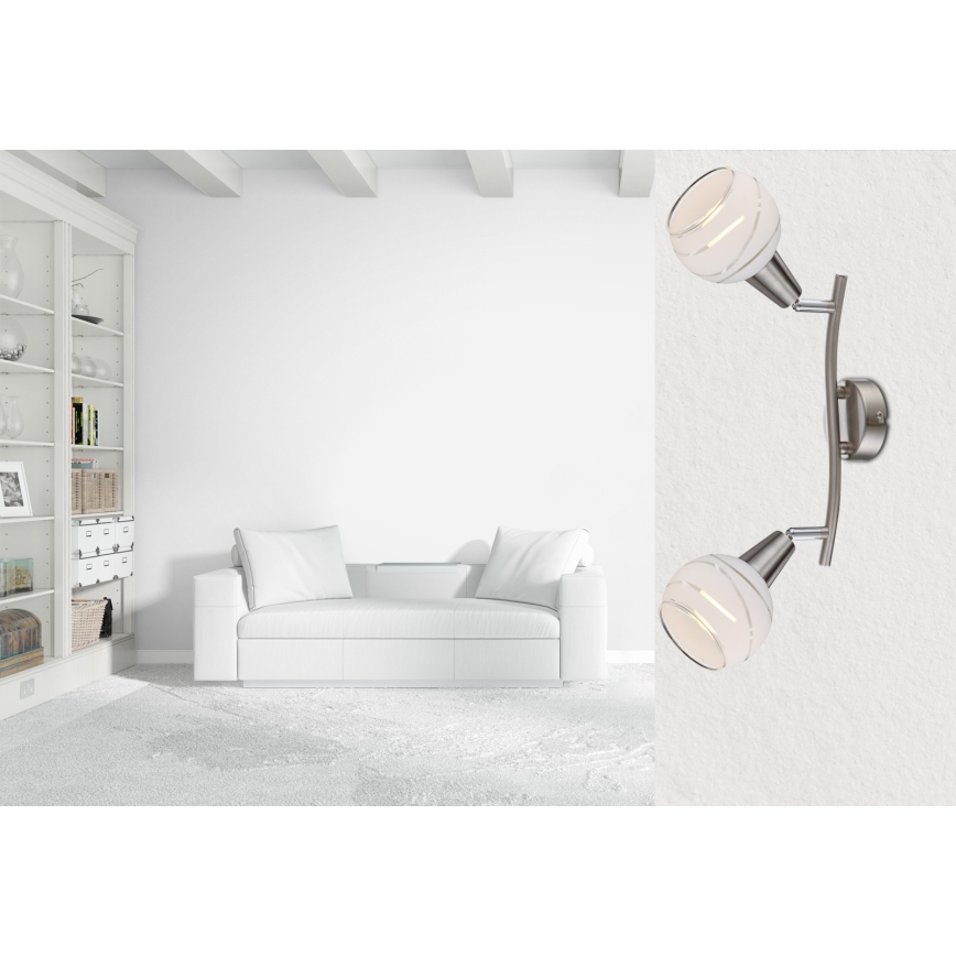 Globo - LED Σποτ 2xE14/4W/230V