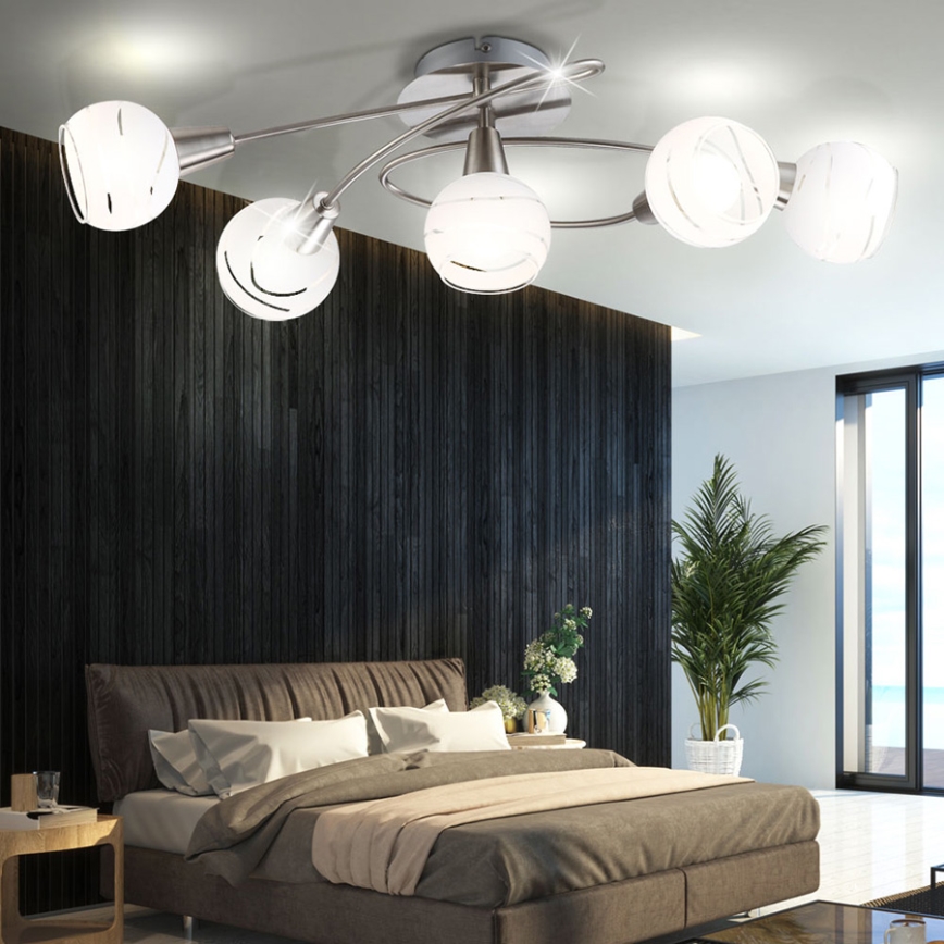 Globo 54341-5O - Φως οροφής 5xE14/40W