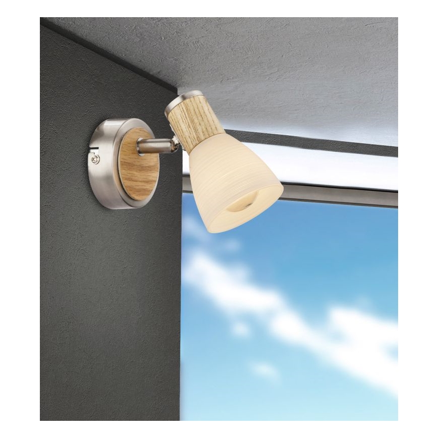 Globo - Φωτιστικό σποτ 1xE14/40W/230V ash