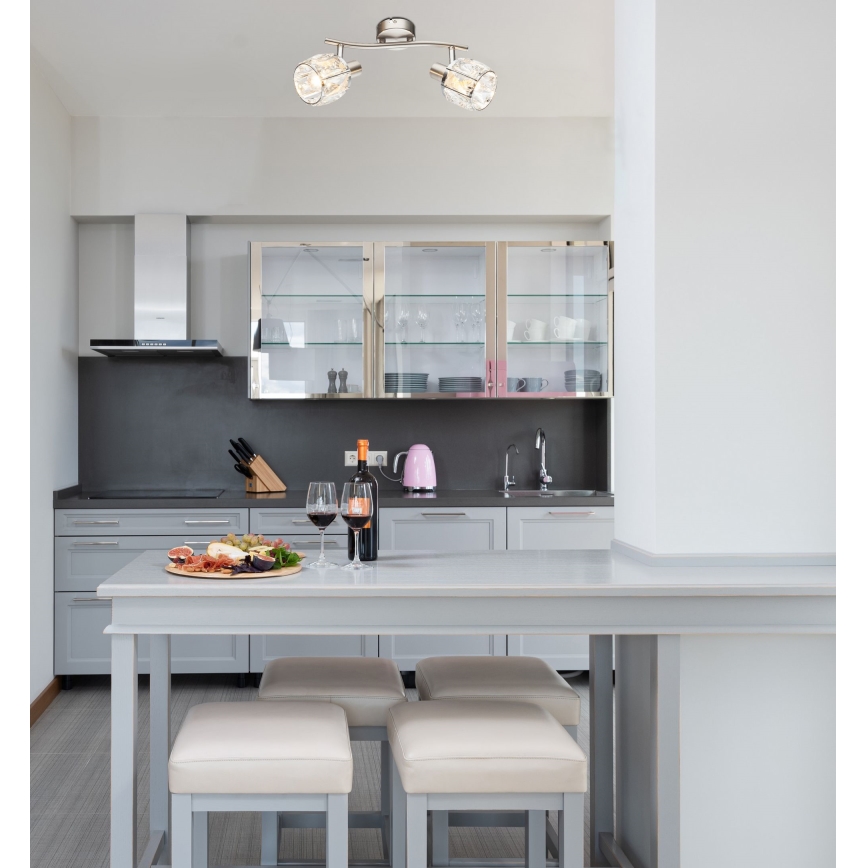 Globo - Φωτιστικό σποτ 2xE14/40W/230V