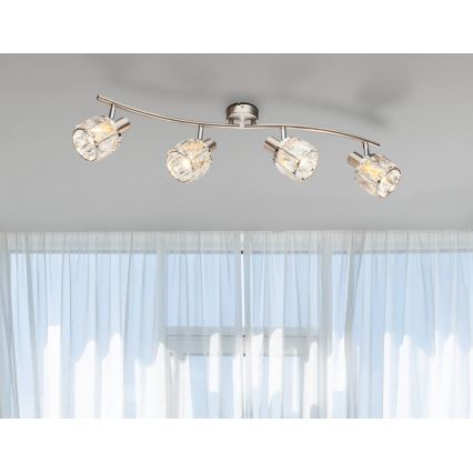 Globo - Φωτιστικό σποτ 4xE14/40W/230V