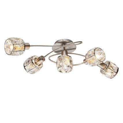 Globo - Πλαφονιέρα οροφής 5xE14/40W/230V