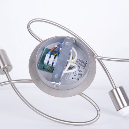 Globo - Πλαφονιέρα οροφής 5xE14/40W/230V