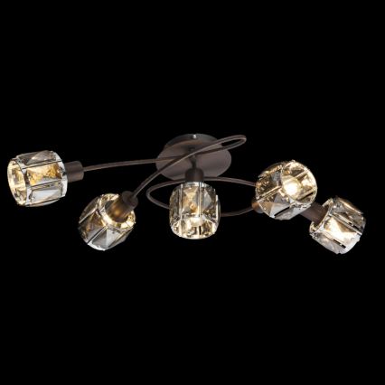 Globo - Συνδεδεμένο πολύφωτο 5xE14/40W/230V