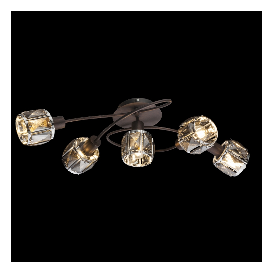 Globo - Συνδεδεμένο πολύφωτο 5xE14/40W/230V