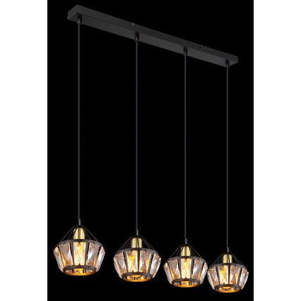 Globo - Κρεμαστό φωτιστικό οροφής ράγα 4xE14/40W/230V