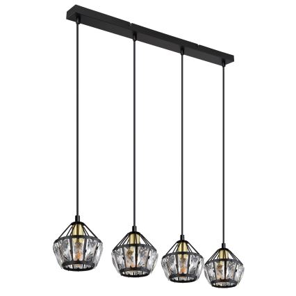 Globo - Κρεμαστό φωτιστικό οροφής ράγα 4xE14/40W/230V